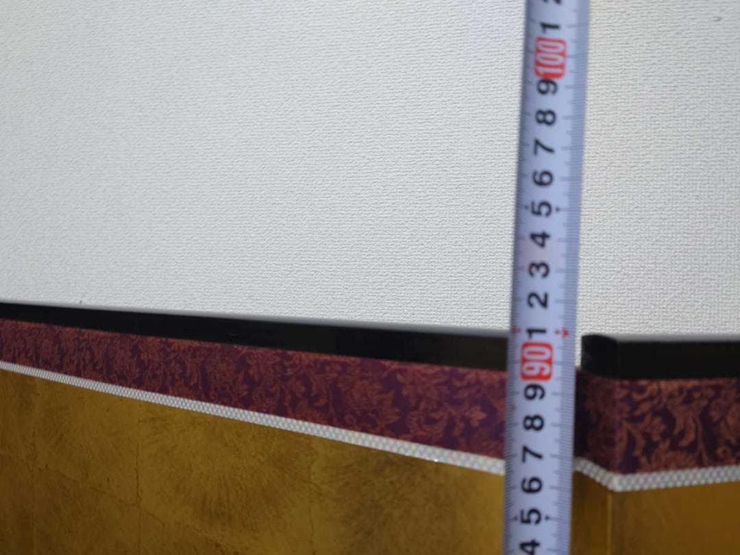 金屏風 雛道具 飾 屏風 中古