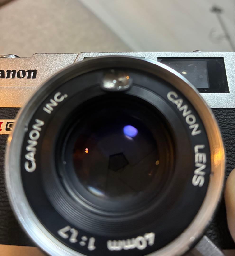 フィルムカメラ Canon Canonet QL17 G-III 40mm F1.7