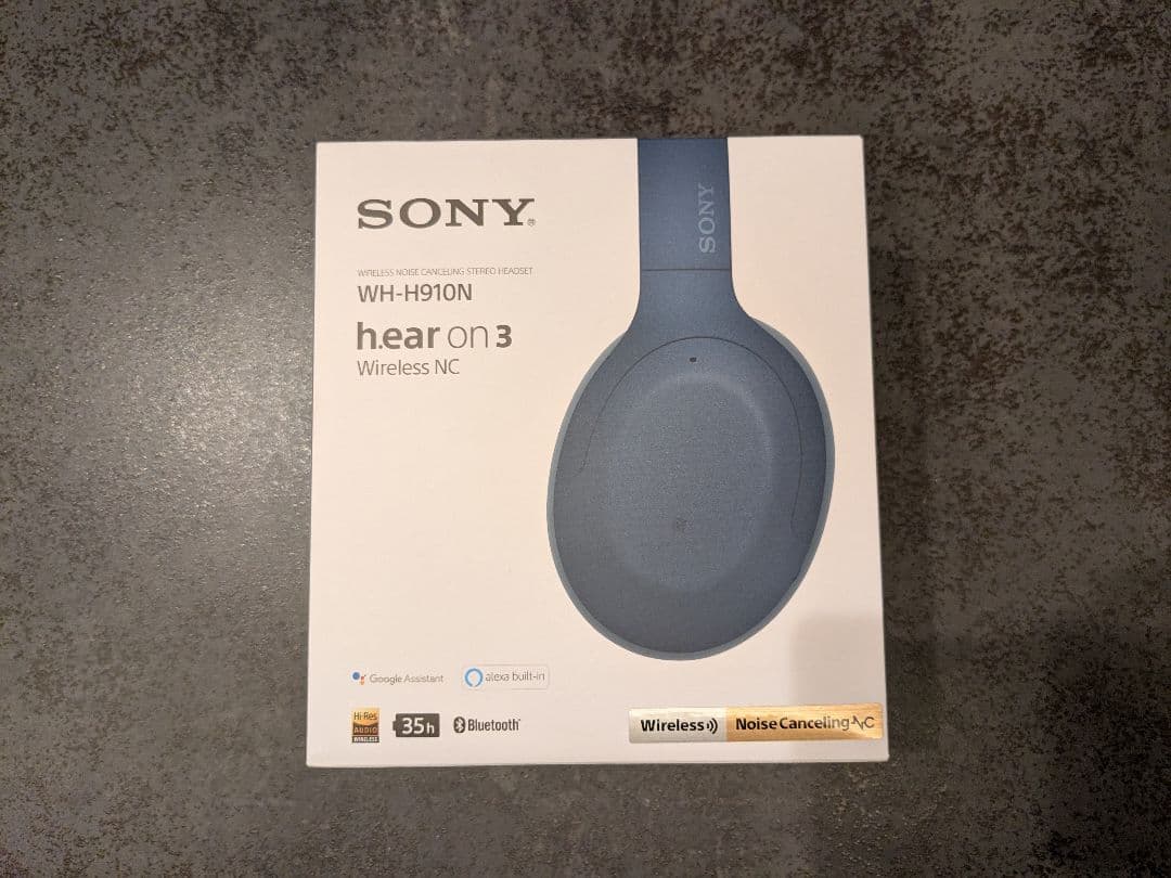 SONY WH-H910N NCノイズキャンセリング ワイヤレス ブルー