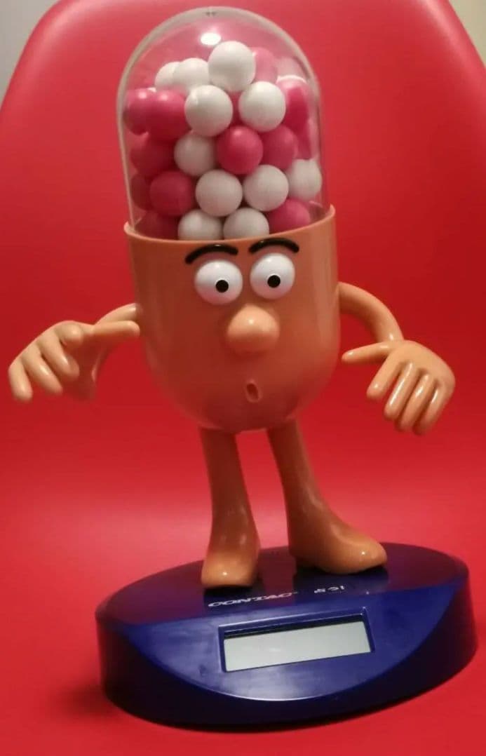 ミスターコンタック 時計＆占い機能付きフィギュア希少当選品