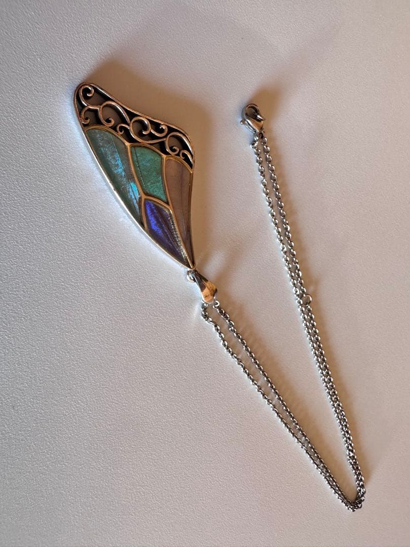 オウン・ピー Psyche シルバー925 蝶の羽ペンダント