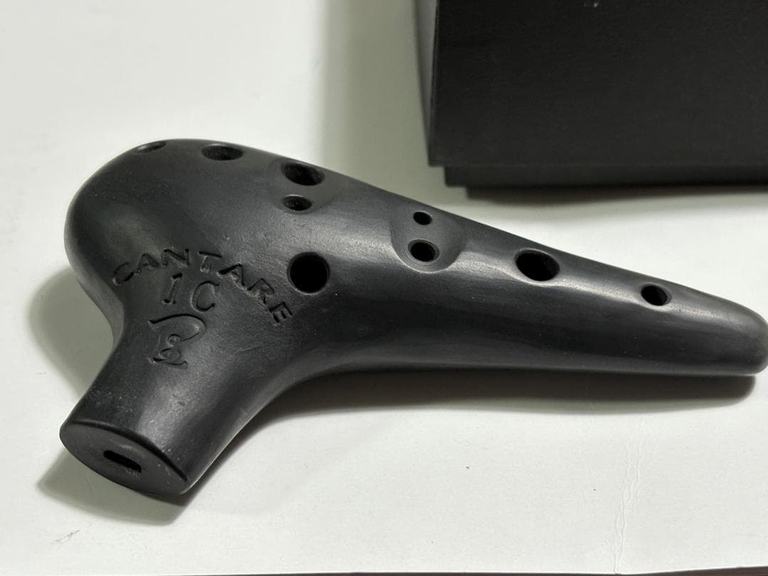 CANTARE ブラックオカリナ 1C 箱付き