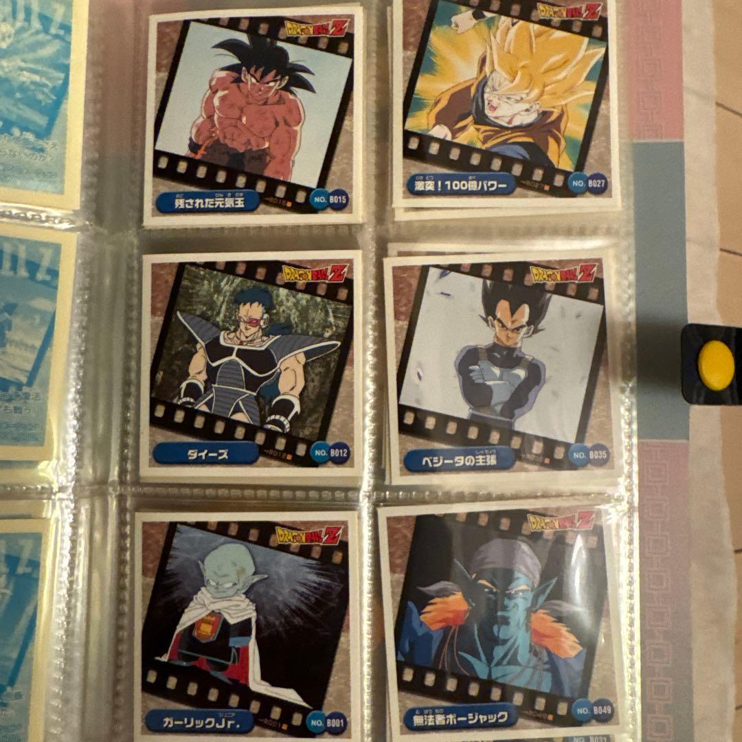 ドラゴンボールZ シールレツデュンファイル