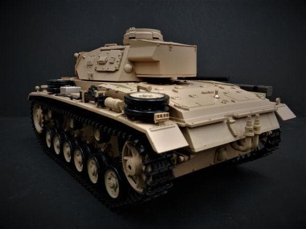 技術基準適合証明済 Henglong 1/16 ドイツ陸軍 Ⅲ号 H型