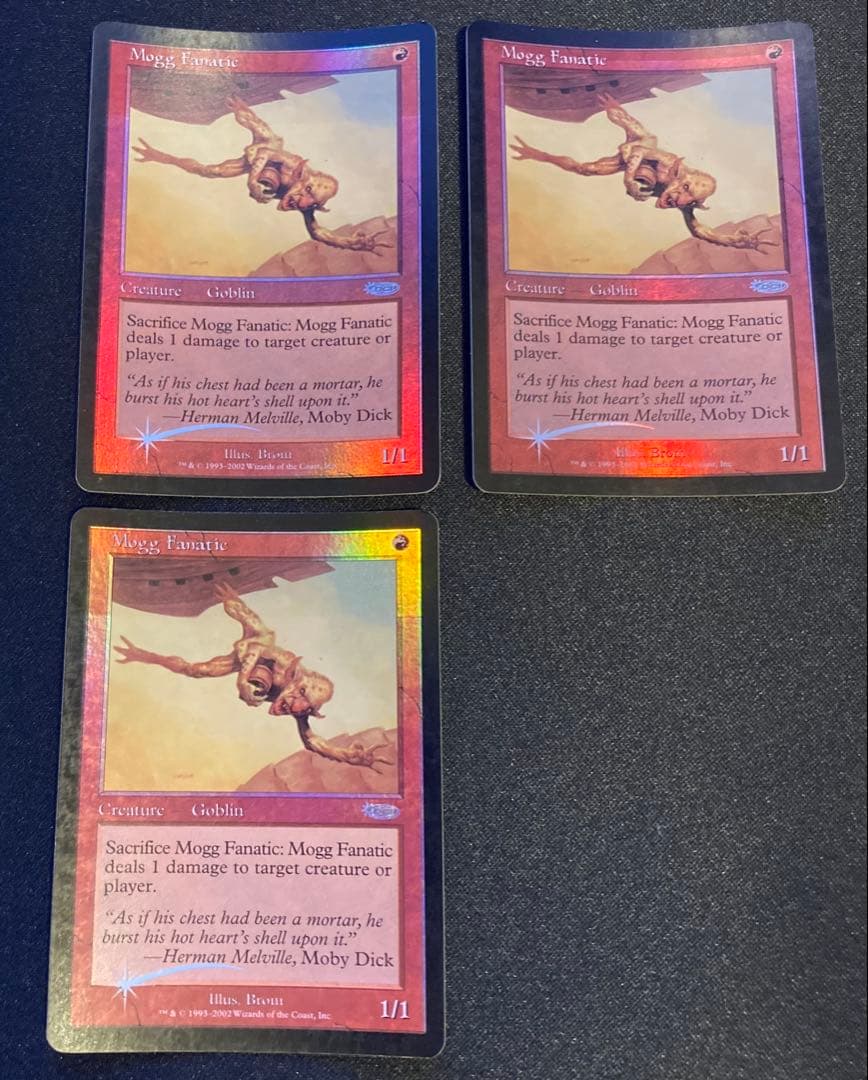 MTG 英語版　モグの狂信者 FNM DCI プロモ FOIL 3枚セット