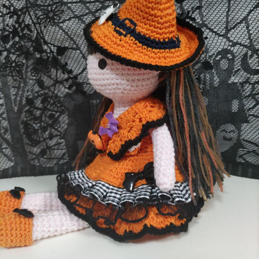 編みぐるみの女の子達（アリス、赤ずきんちゃん、ハロウィン、ポニーテール、深緑の服