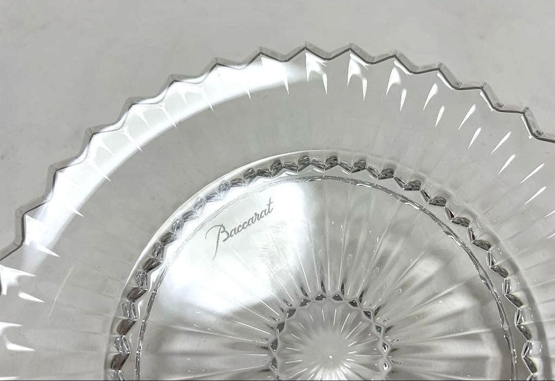 Baccarat バカラ クリスタルガラス プレート食器 新品／未使用