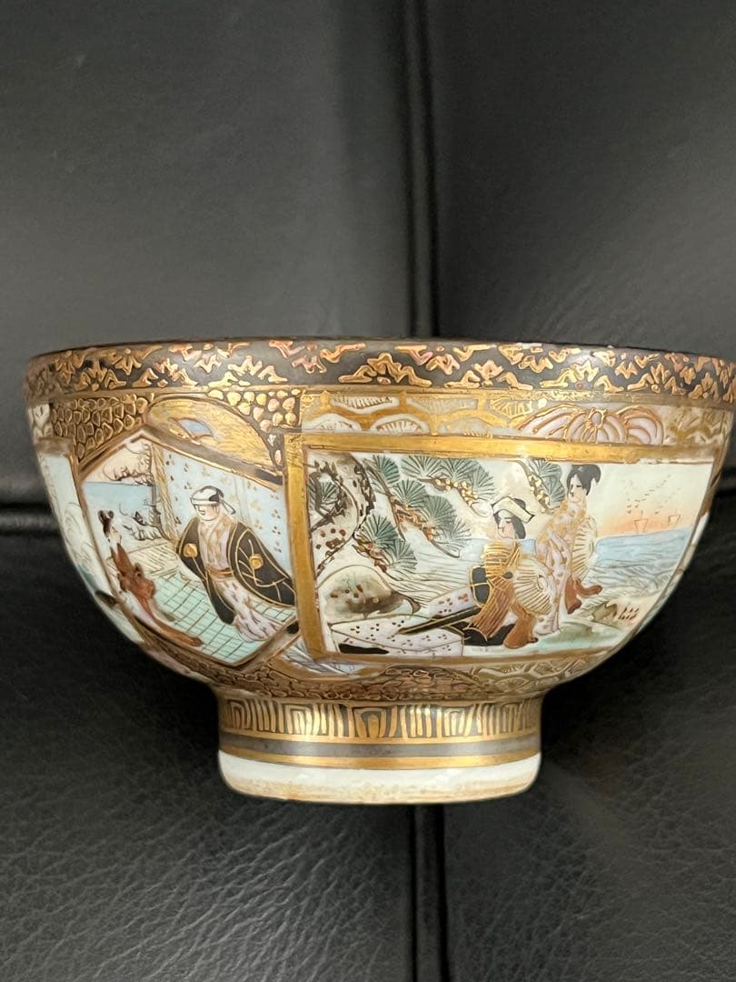 古九谷『龍山造』 赤穂四十七士・茶道具揃え