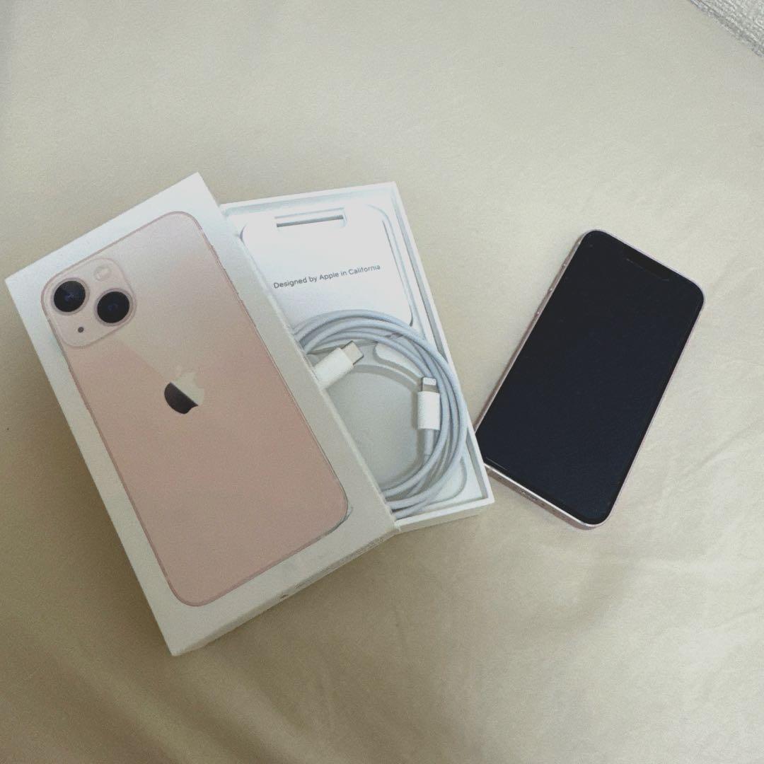 iPhone13mini ピンク　本体 128