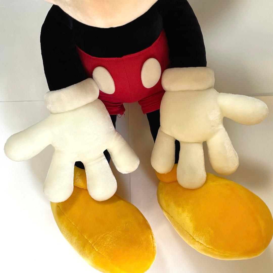 【まとめ売り】 圧縮なし Disney 特大 ぬいぐるみ ミッキー ミニー ペア