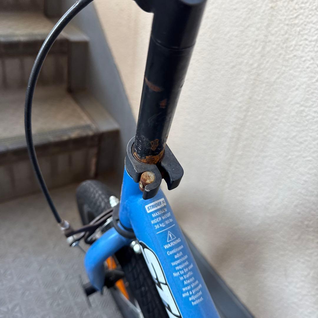 STRIDER 14X 青色 キッズバイク 幼児用 自転車 ブルー