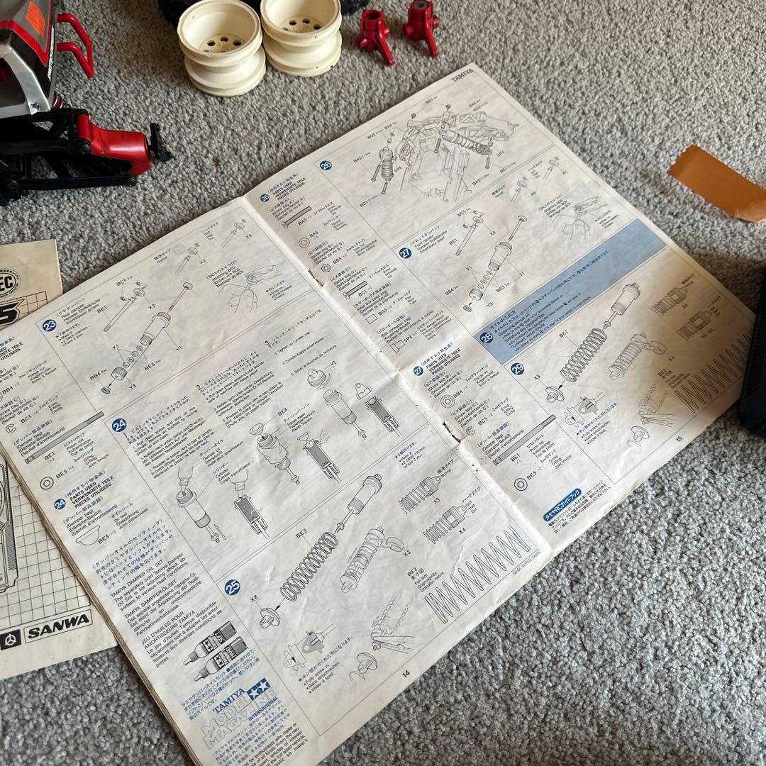 プ*ラ様 タミヤ SUPER SABRE スーパーセイバー プロポ付き