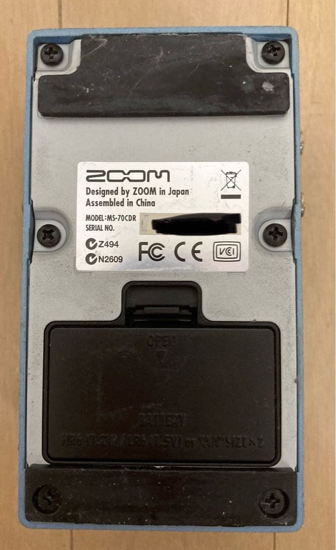 け*ん様 ZOOM MS-70CDR ギターエフェクター
