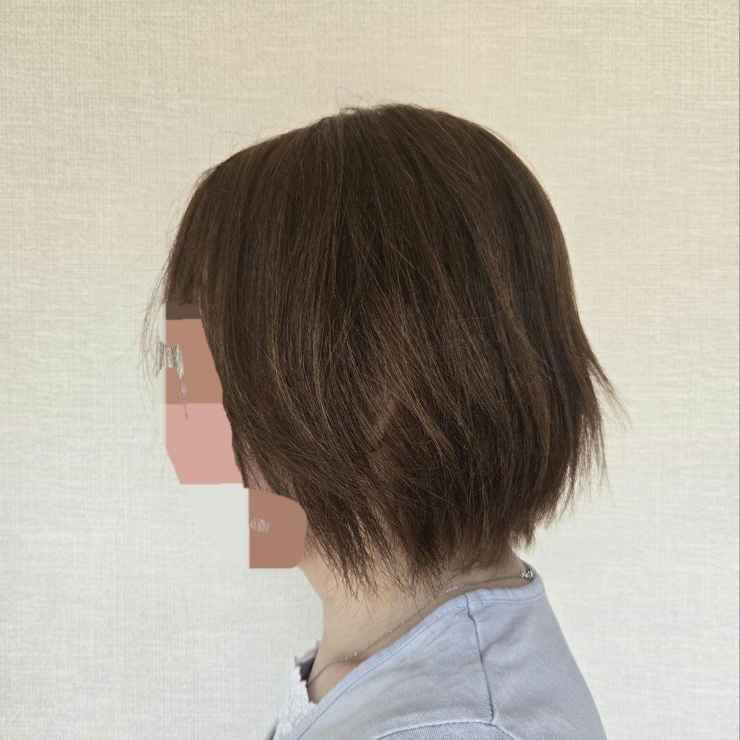 miimama♡です。 百合子ウィッグ　ブラウン　ゆりこ　レース　ショート