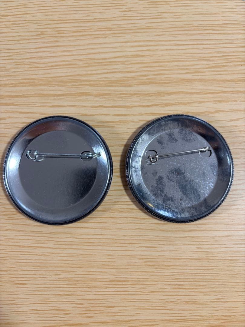 ドストエフスキー 缶バッジ 映画入場者特典 2個セット