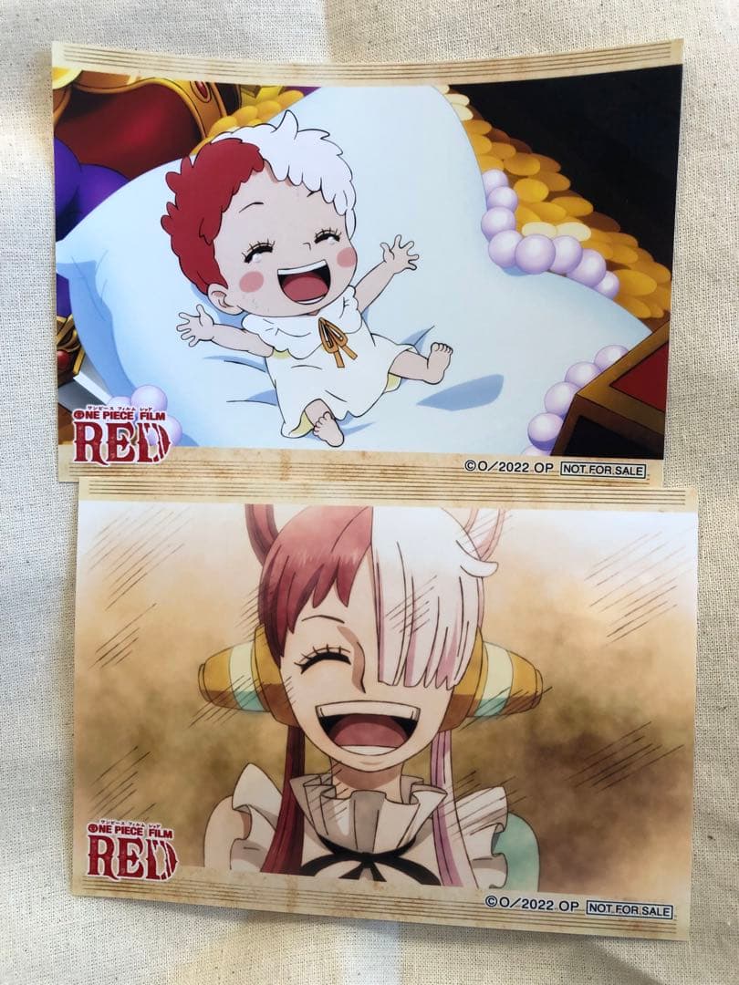 ワンピース  麦わらストア　ありがとうフェア　ブロマイド　ウタ