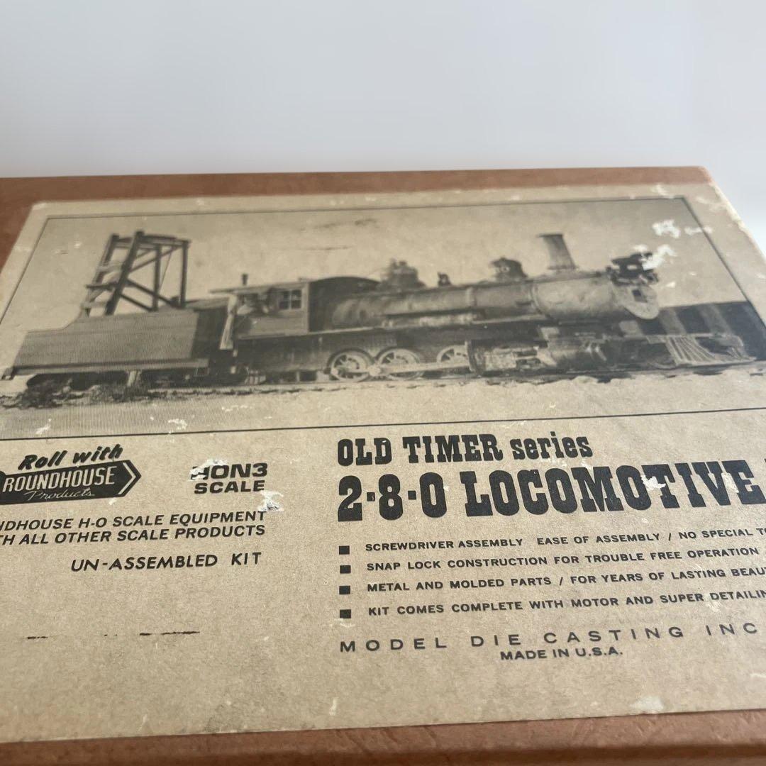 鉄道模型 MDC HOn3(10.5mm) 2-8-0 LOCOMOTIVE KIT