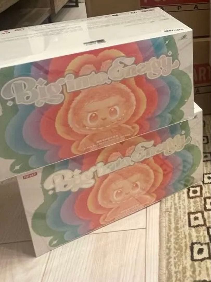POP MART Big into Energy ぬいぐるみアソー トボックス