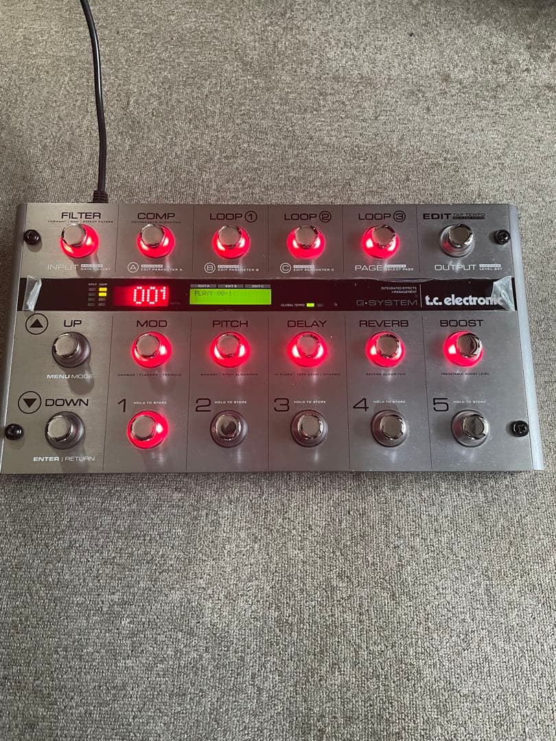 t.c. electronic G-System 第3世代 Ver.4.05