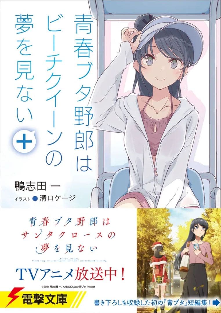 青春ブタ野郎はビーチクイーンの夢を見ない+ 溝口ケージ 鴨志田一 直筆サイン本