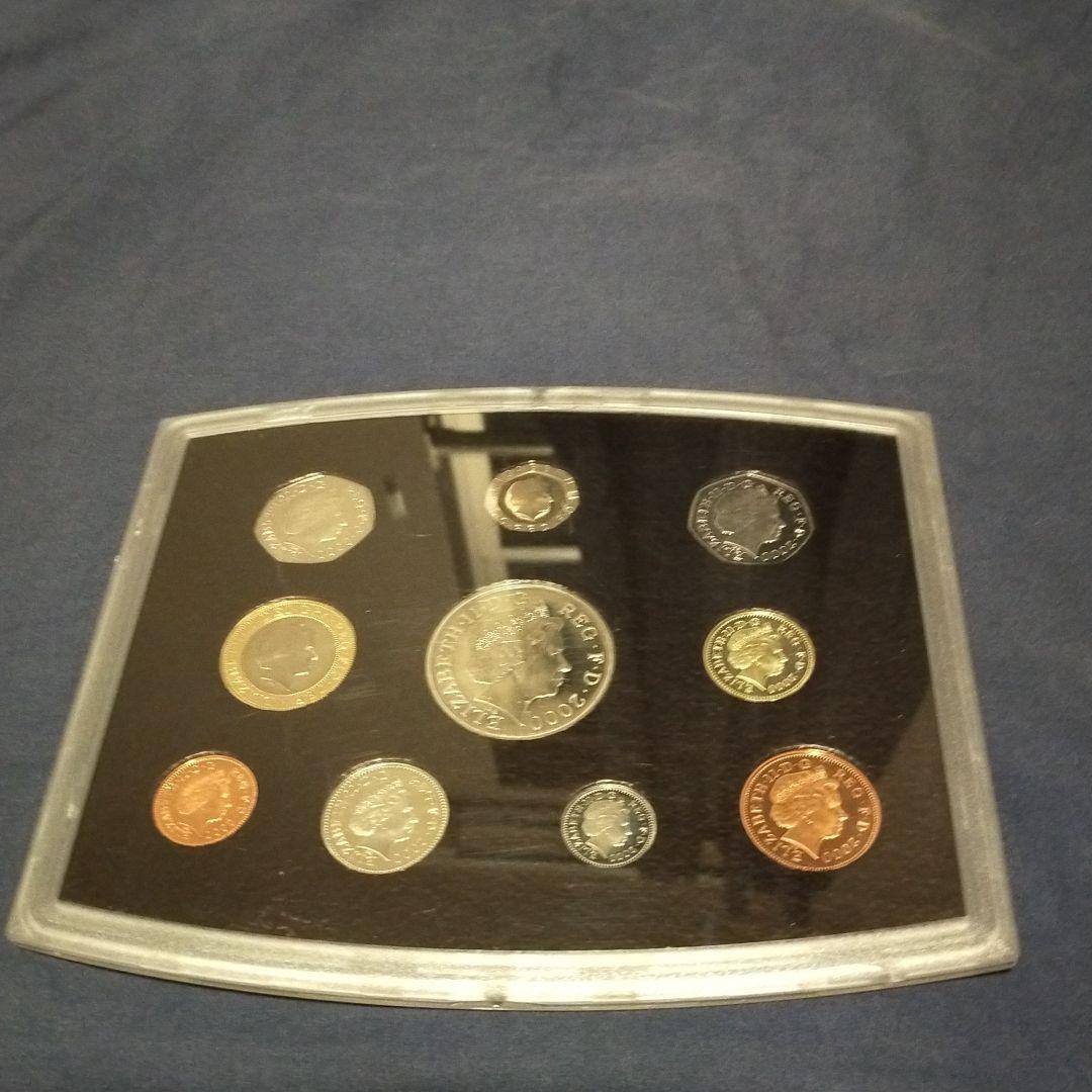 イギリスボンド硬貨　2000年ミレニアム硬貨セット