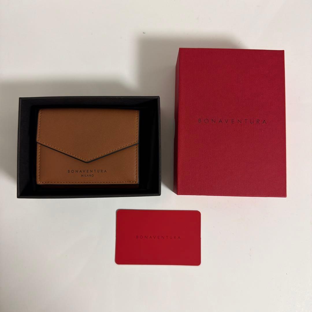 A*.様 限定品　ボナベンチュラ　スモールウォレット　スムースレザー　キャメル