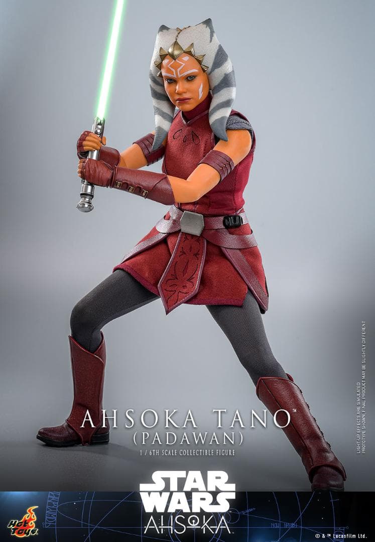 ホットトイズ 1/6 スター・ウォーズ アソーカ・タノ（パダワン） TMS123