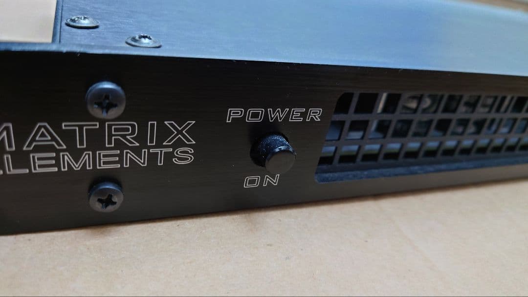 MATRIX GT1000FX 1U パワーアンプ