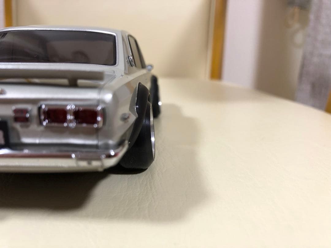 美品！ミニッツAWDハコスカ！希少ロンシャンホイール付き！