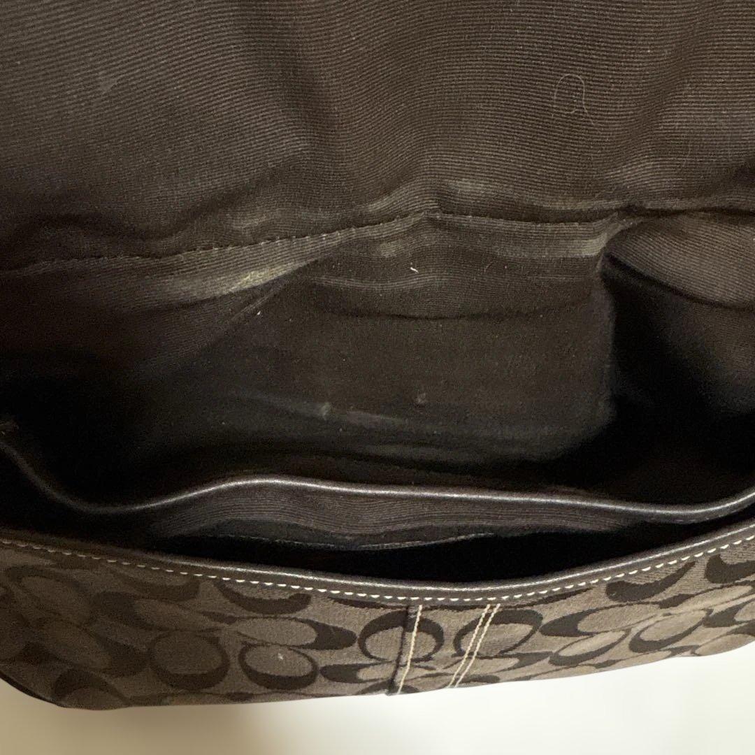 COACH コーチ シグネチャー ハーフムーン ソーホー　ワンショルダーバッグ