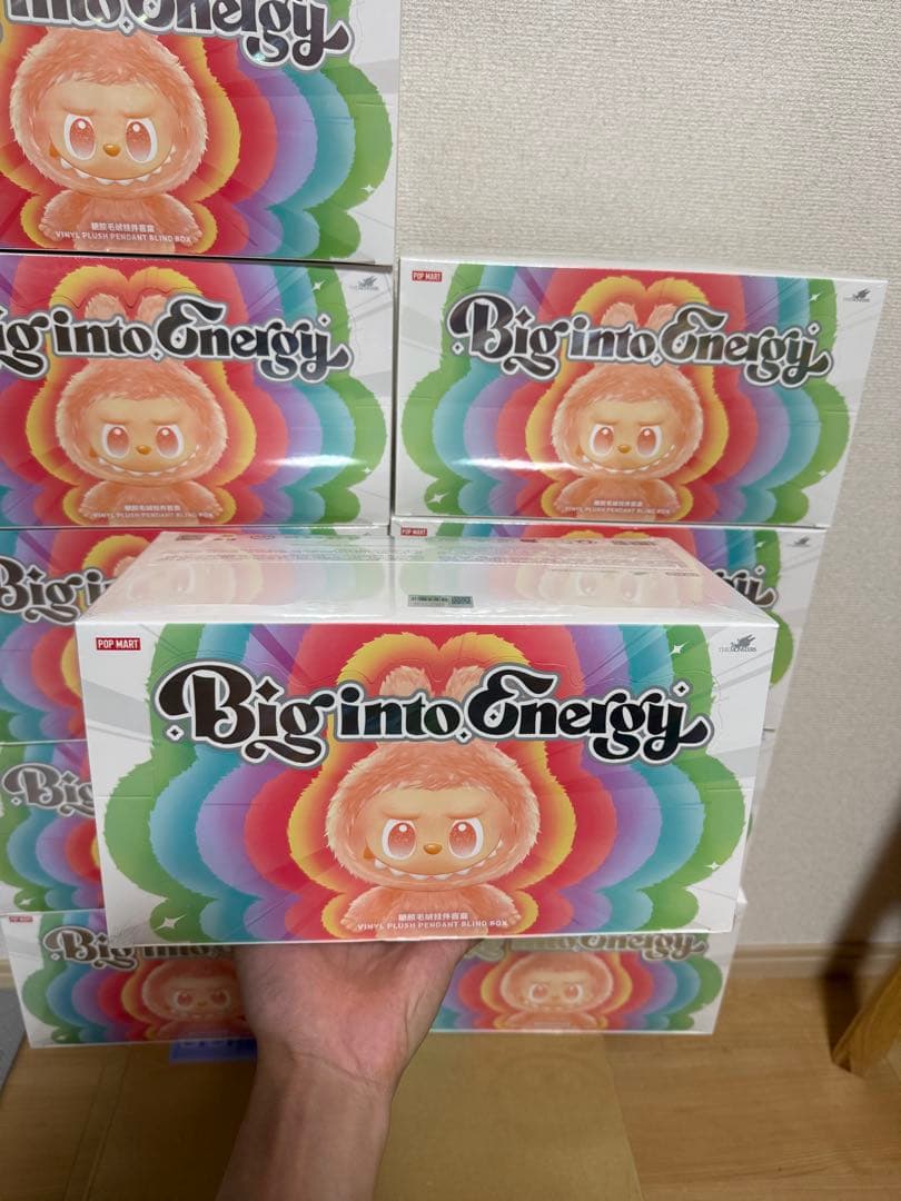 The Monsters Big into Energy ぬいぐるみ10箱セット