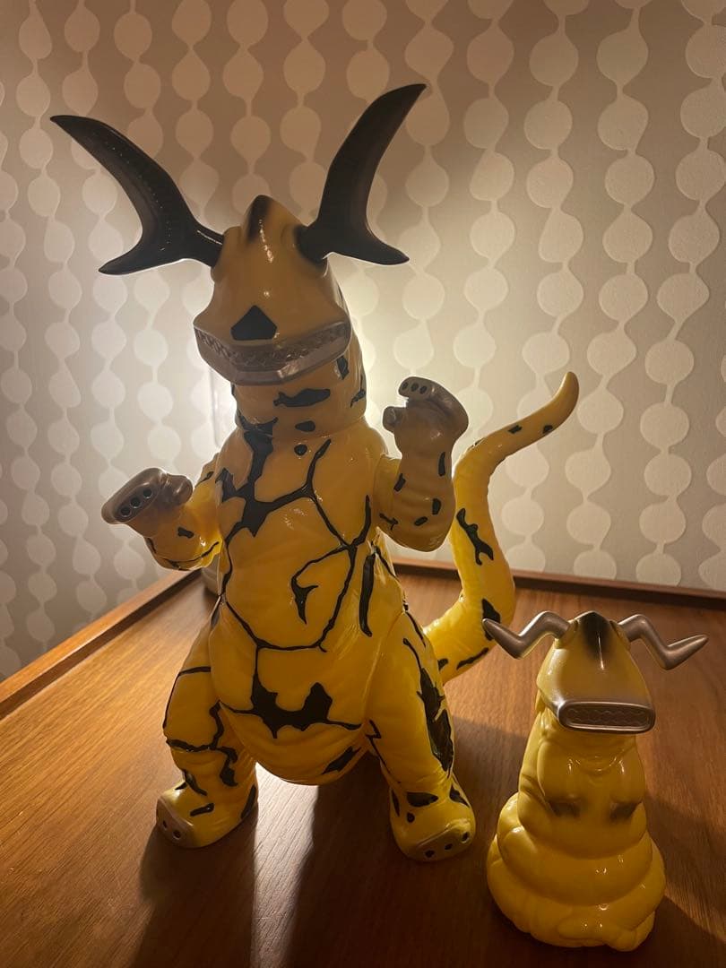 X PLANET エレキング　幼体付　ヘッダー　袋付　ソフビ