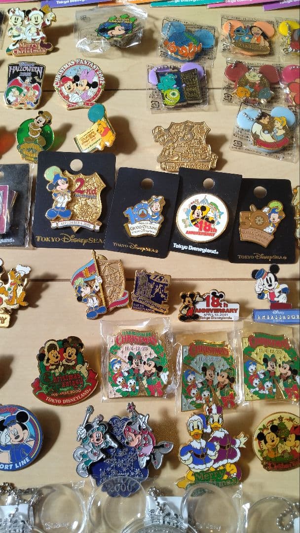 【希少品】ディズニーグッズ ピンバッジ セット まとめ売り ピンズ キーホルダー