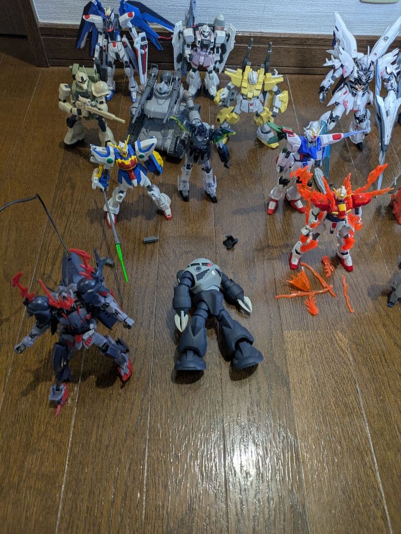 プラモデル ガンダム　ガンプラ　HG ビルド系　他ジャンク　武器　完成品