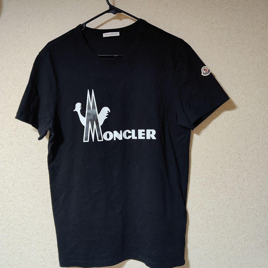 Moncler ブラック Tシャツ