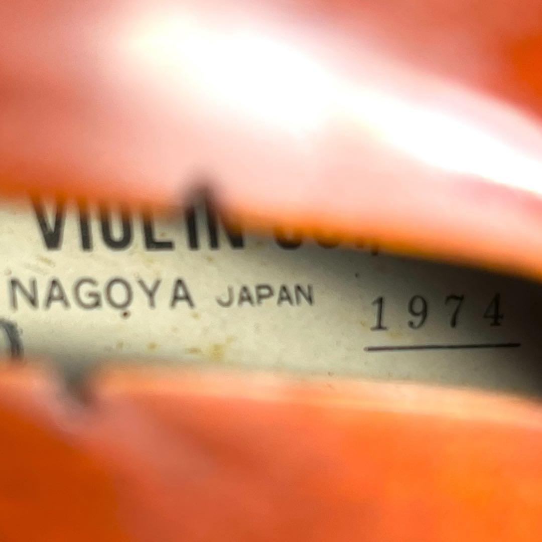 SUZUKI バイオリン No.300 4/4 1974年製 弓 SUGITO