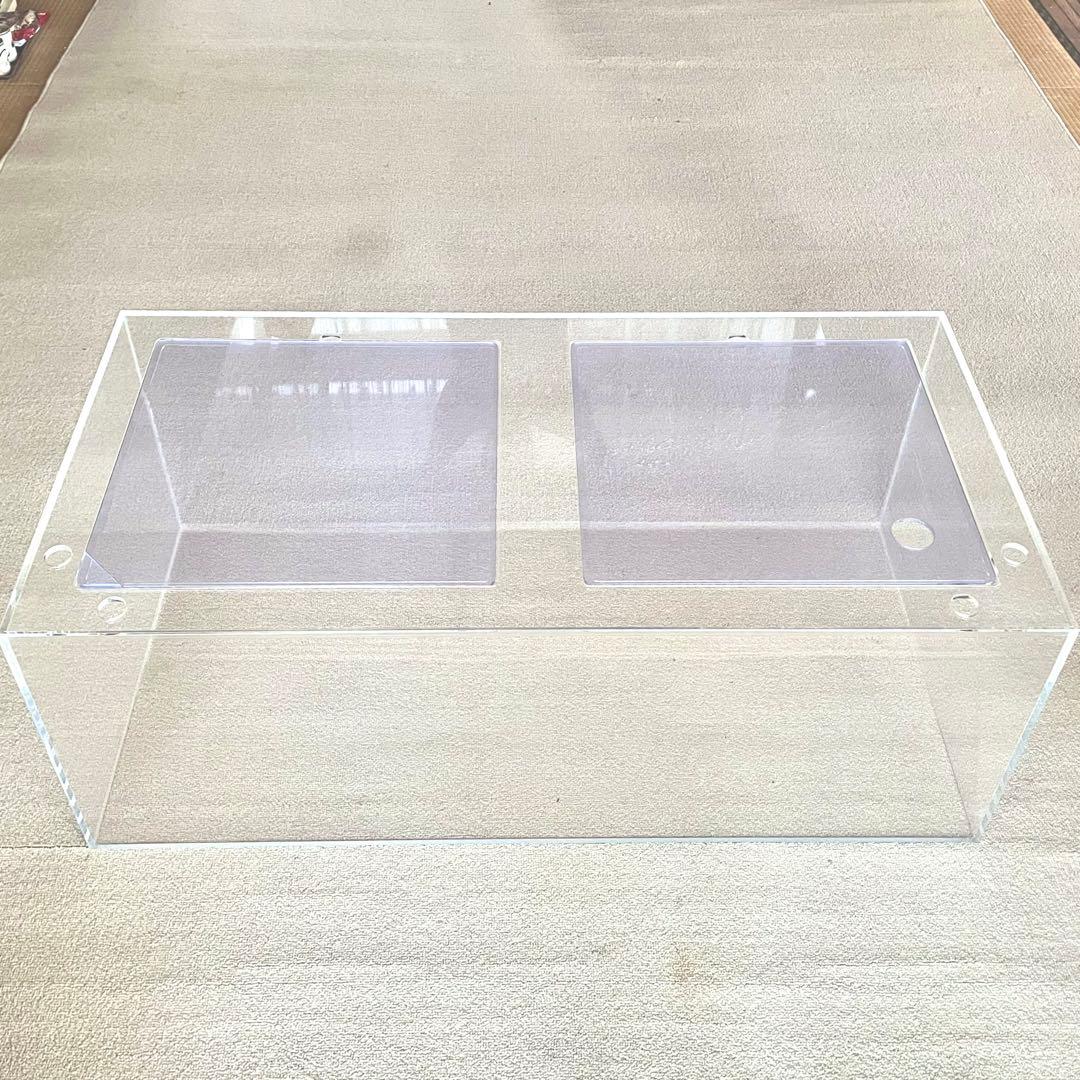 【送料込み】大型アクリル水槽 120×60×45 蓋付き