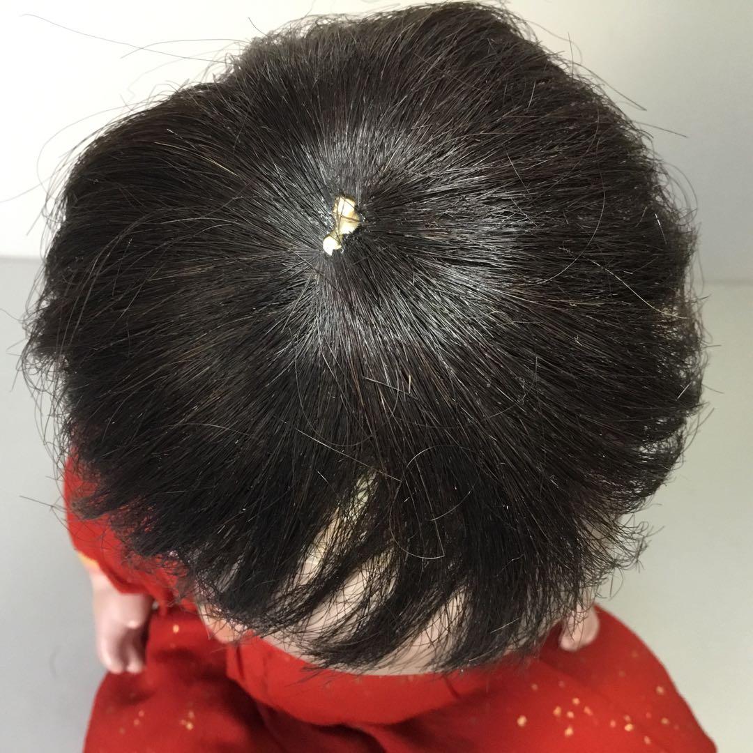 古い人形◆お座り人形◆紙箱入り 抱き人形 昭和レトロ 日本人形