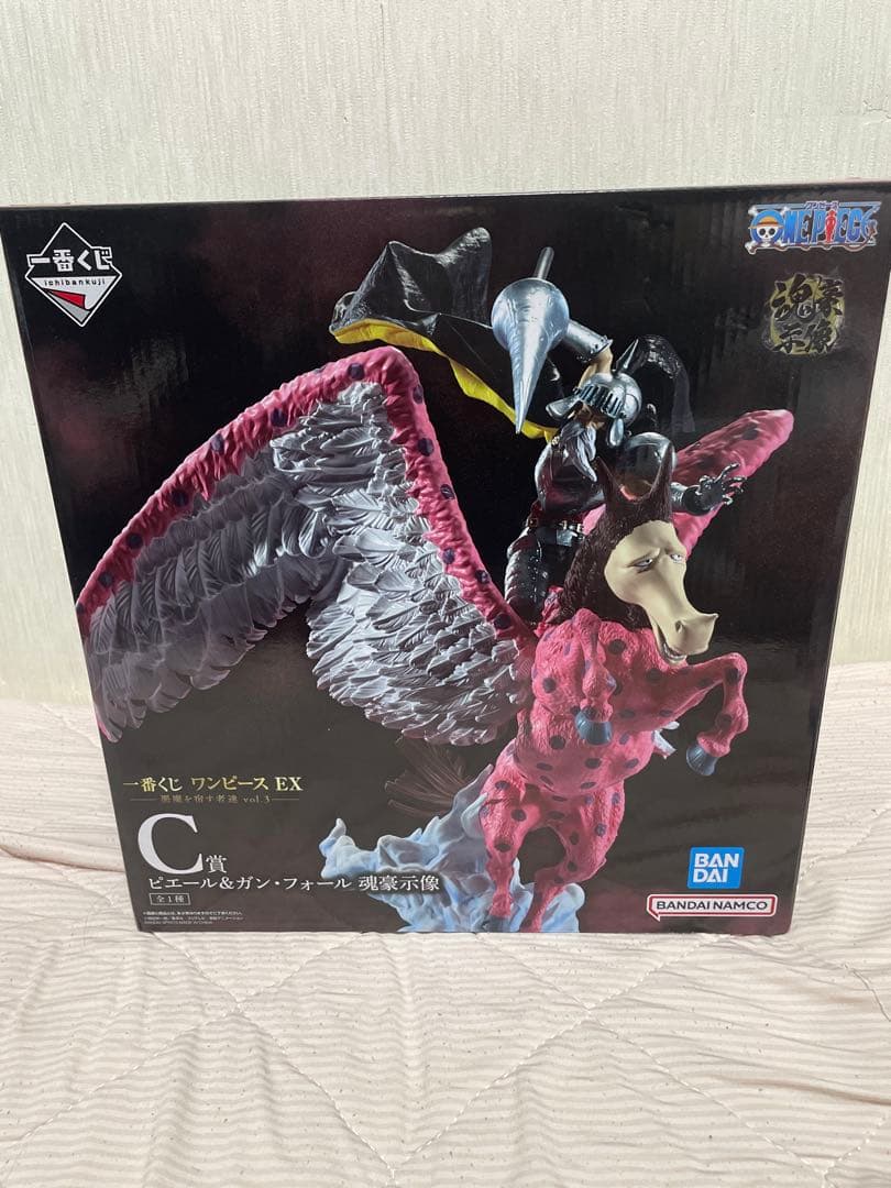 ワンピース一番くじEX A賞ルフィ&C賞ピエール&ガンフォールセット おまけ付き