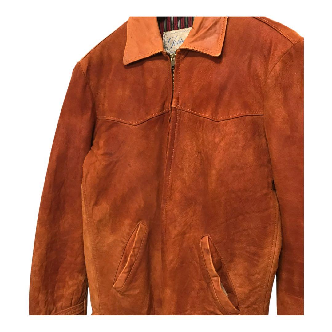 50s Sears Fieldmaster ビンテージレザージャケット　ブラウン