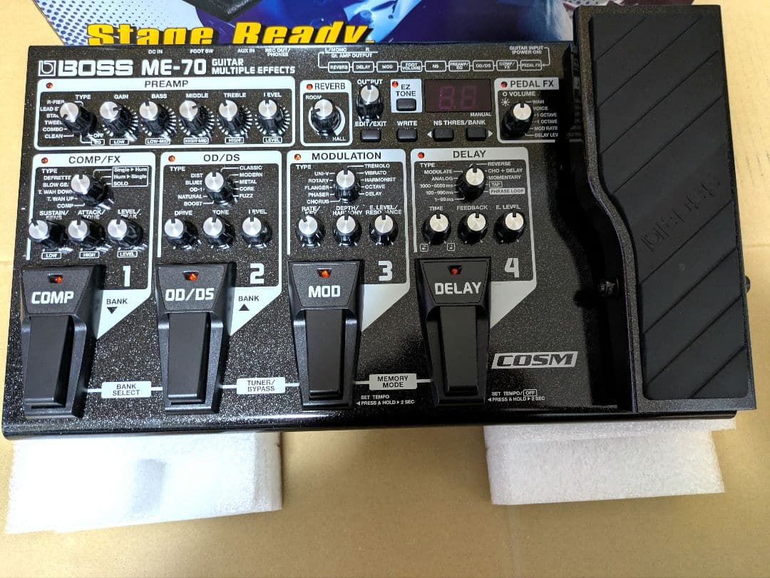 BOSS ME-70 マルチエフェクター ギター　美品　動作確認済