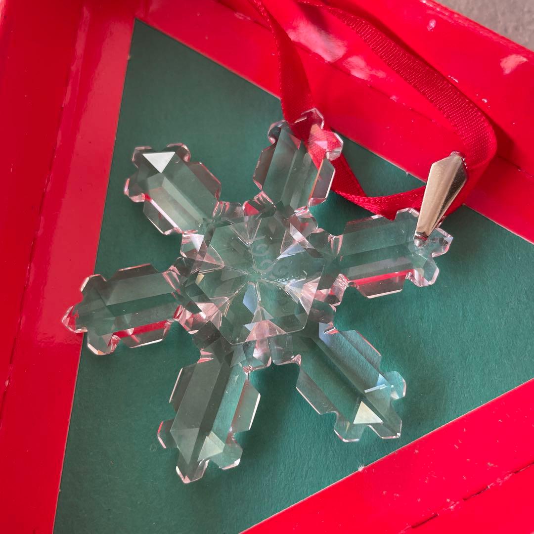 新品未使用【激レア】クリスマスオーナメント 1992年 雪の結晶 箱付きD