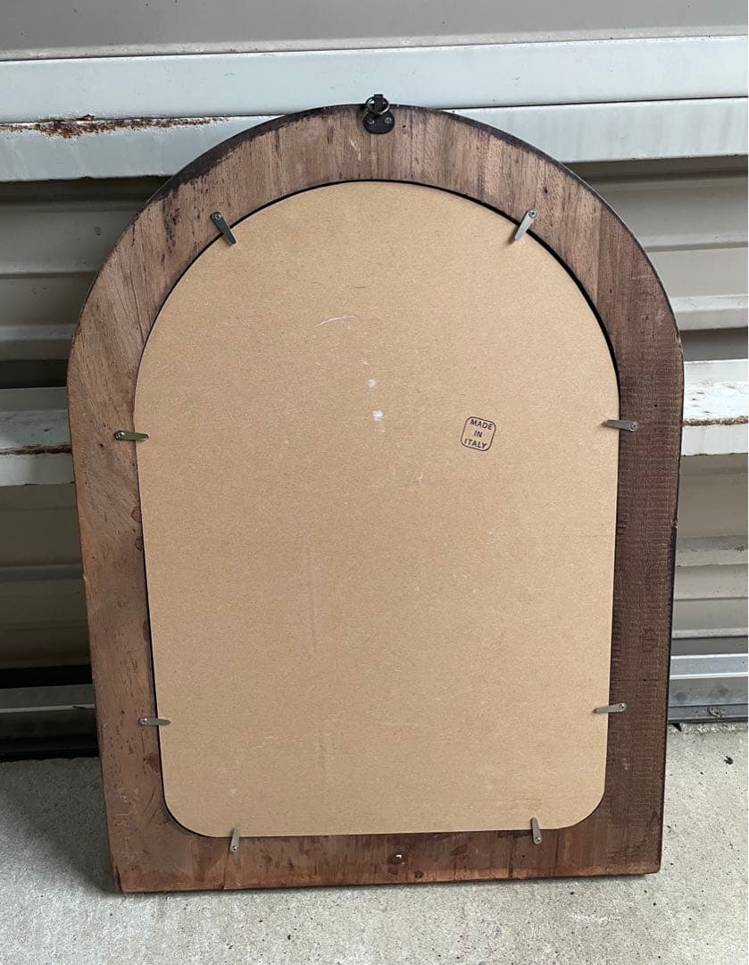 ビンテージ/イタリア製/ウッドフレーム/額縁/金縁/壁掛け/店舗什器