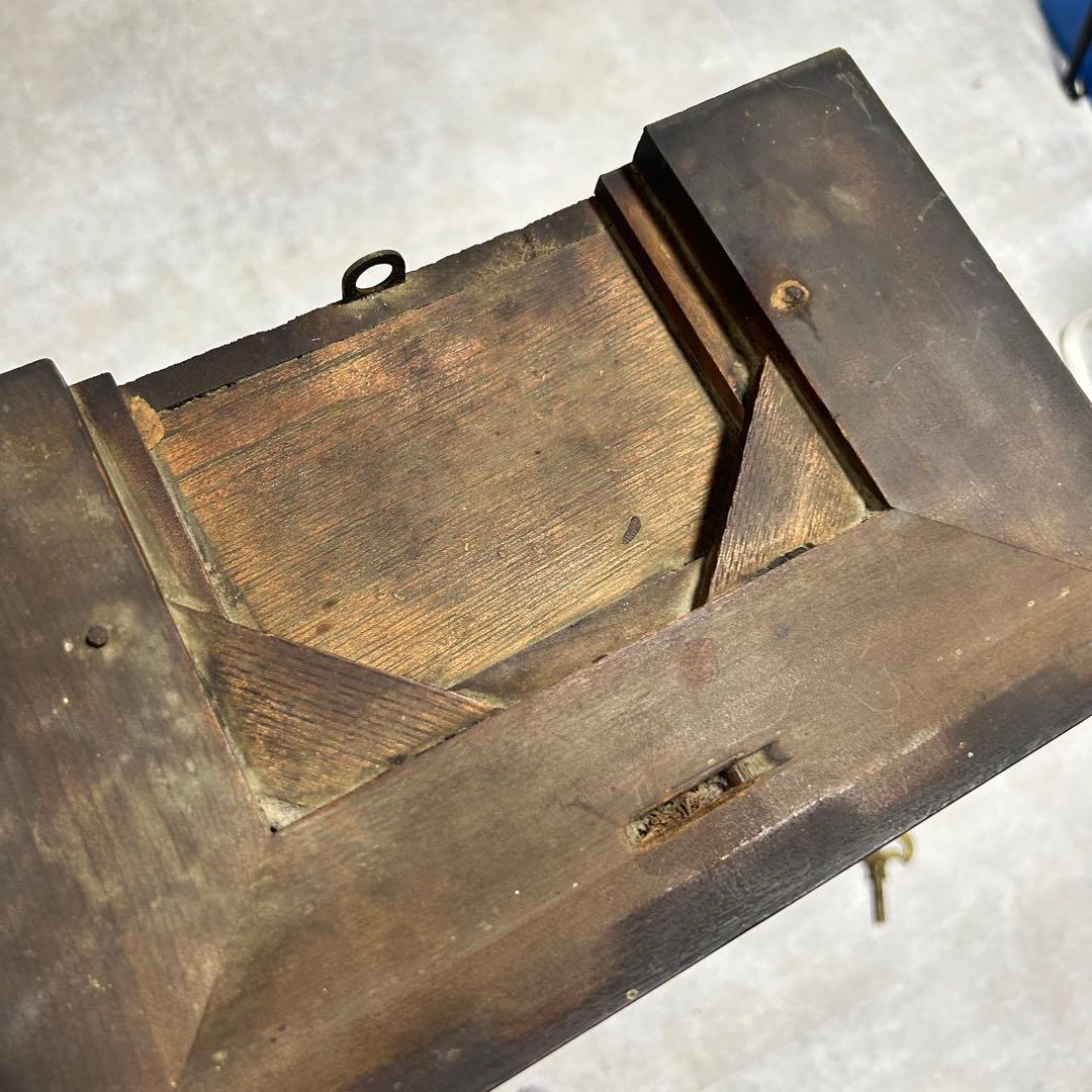 希少 掛時計　柱時計 ゼンマイ式 ボンボン時計　レトロ　アンティーク　稼動品