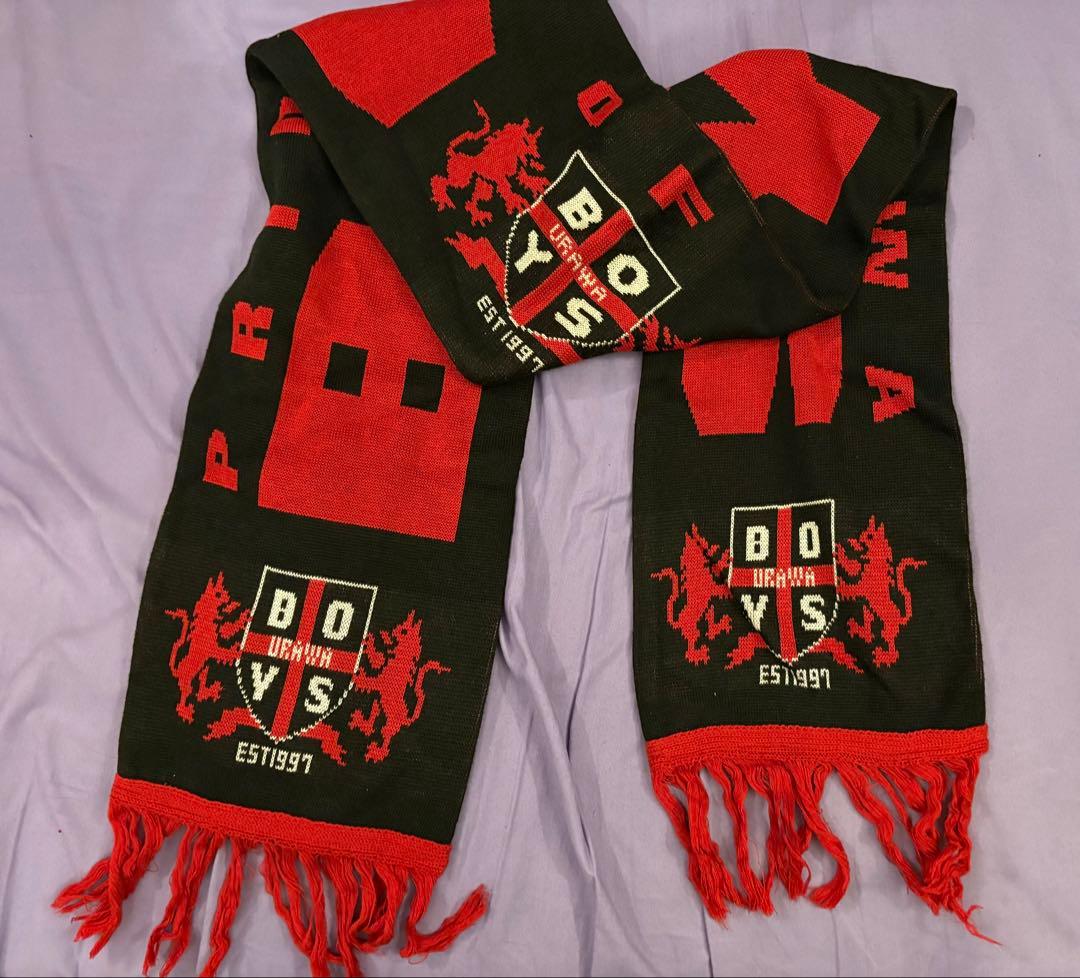 ね*こ様 【値下げ】 URAWA BOYS マフラー (オマケ有り) 浦和レッズ