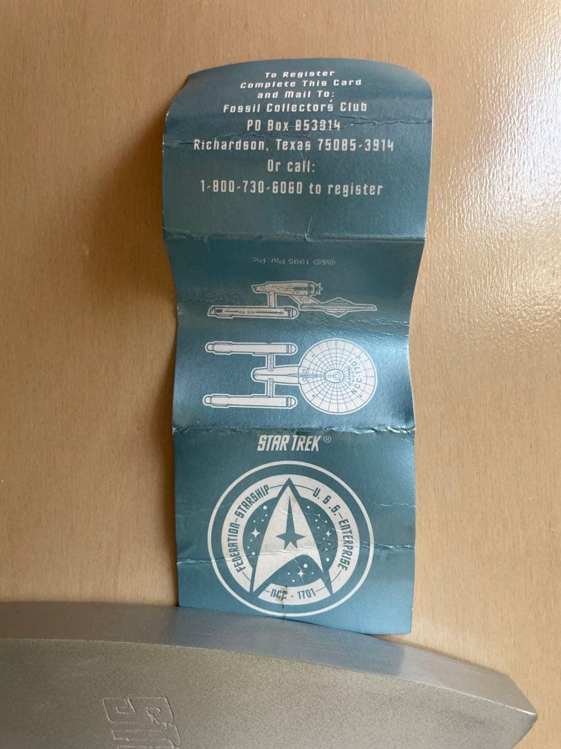 スタートレック 腕時計 FOSSIL社 限定モデルLI-1407 【新品未使用】