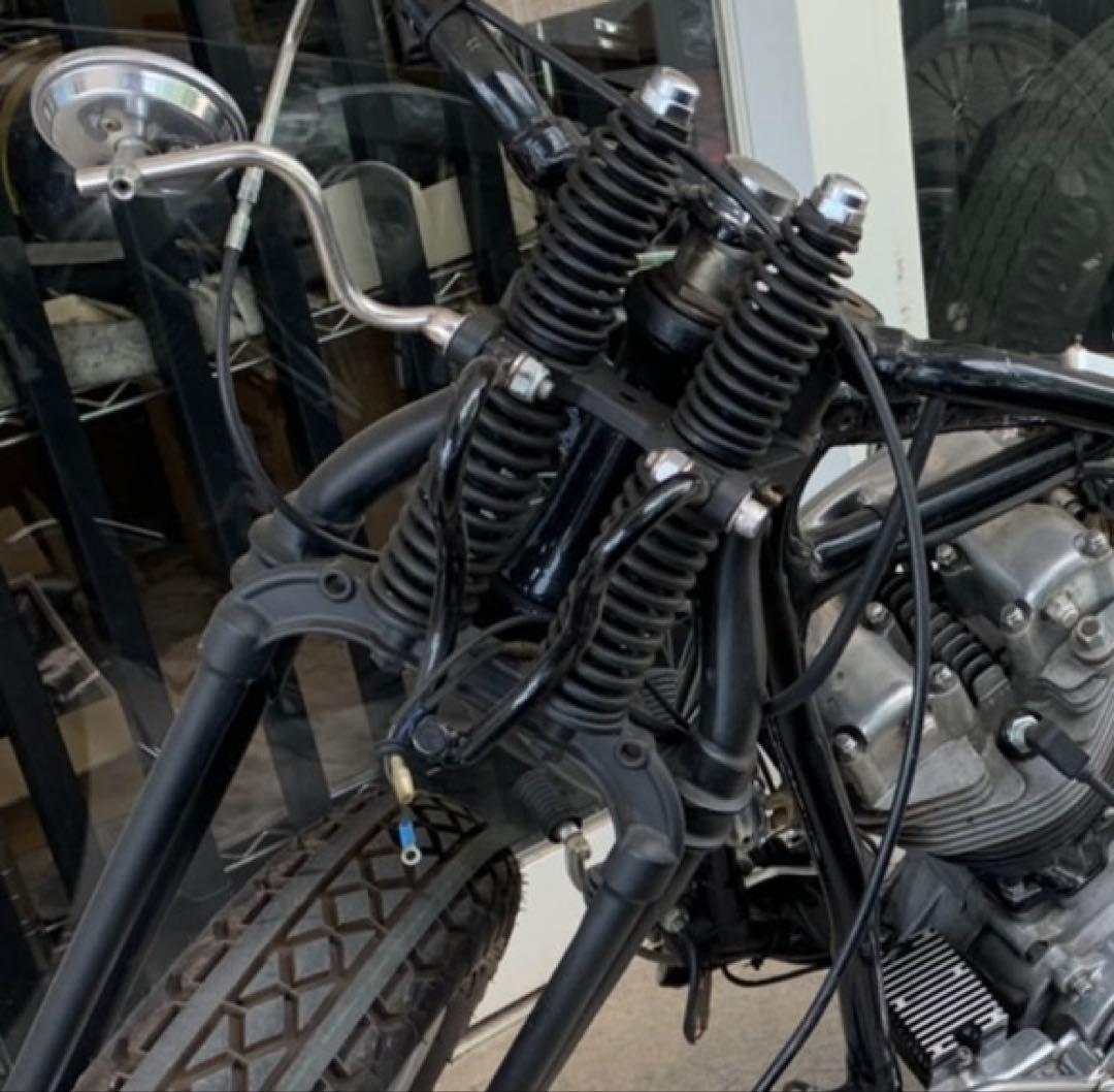 74スプリンガー　ヘッドライトマウント　ステー