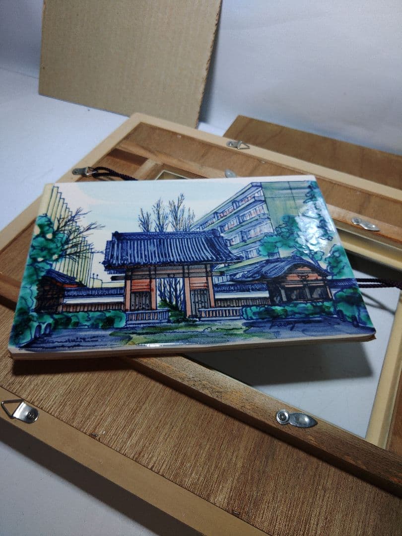 七宝焼の絵