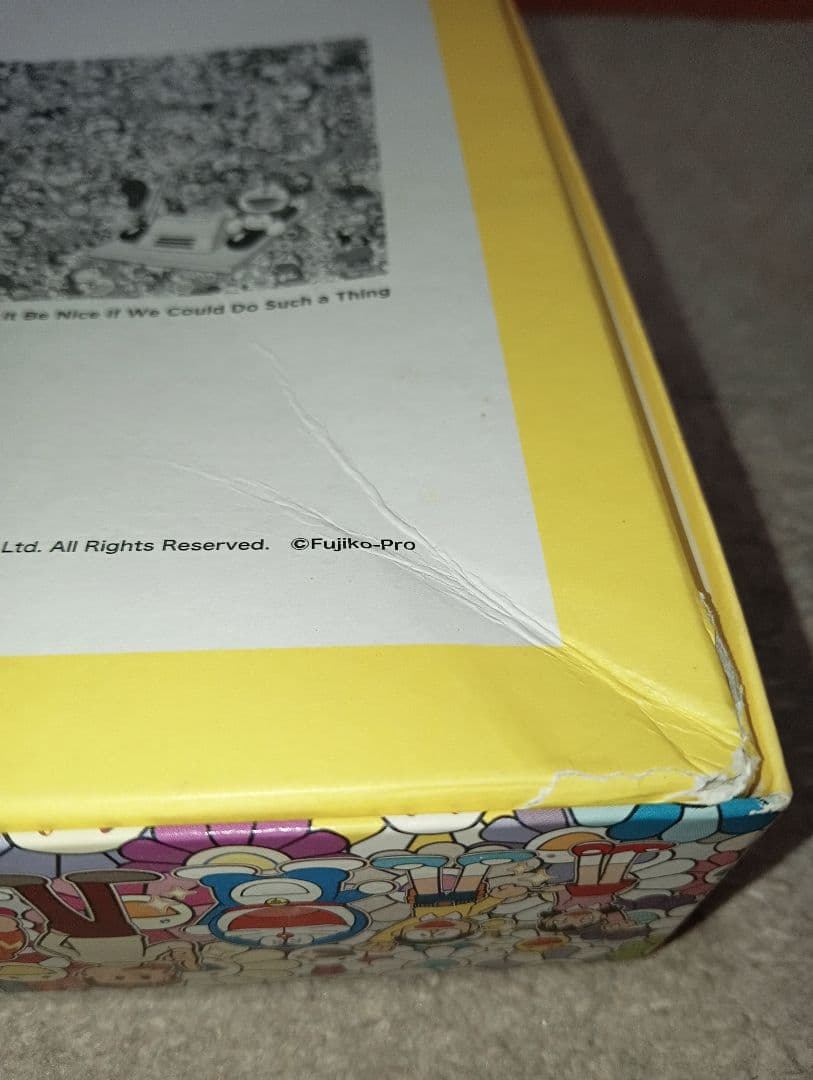 訳あり ドラえもん展 ジグソーパズル 1000P 村上隆 早いもの勝ち糊無し箱傷