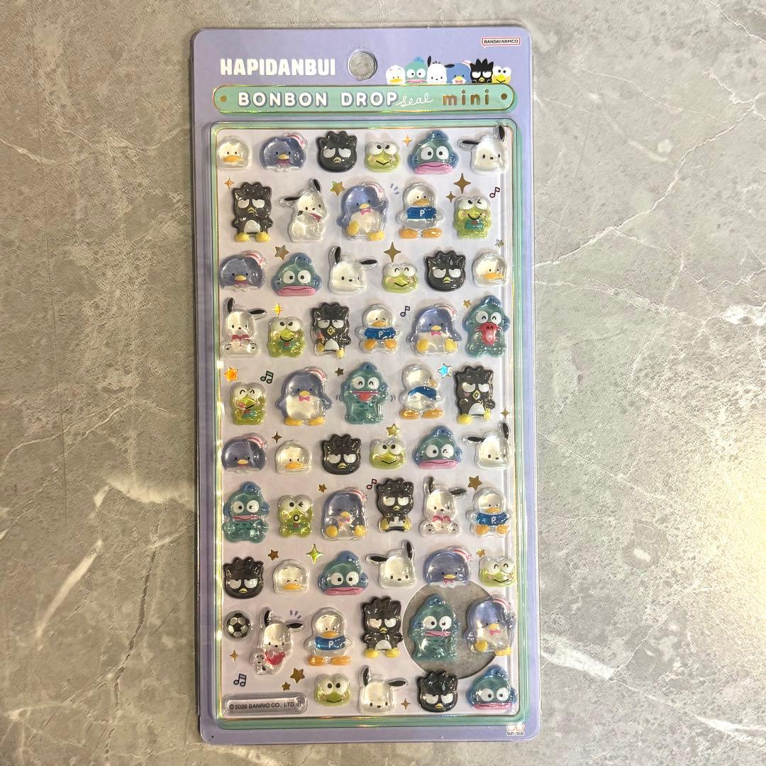 【国内正規品】サンリオ　ボンボンドロップシールmini コンプ 8種　セット